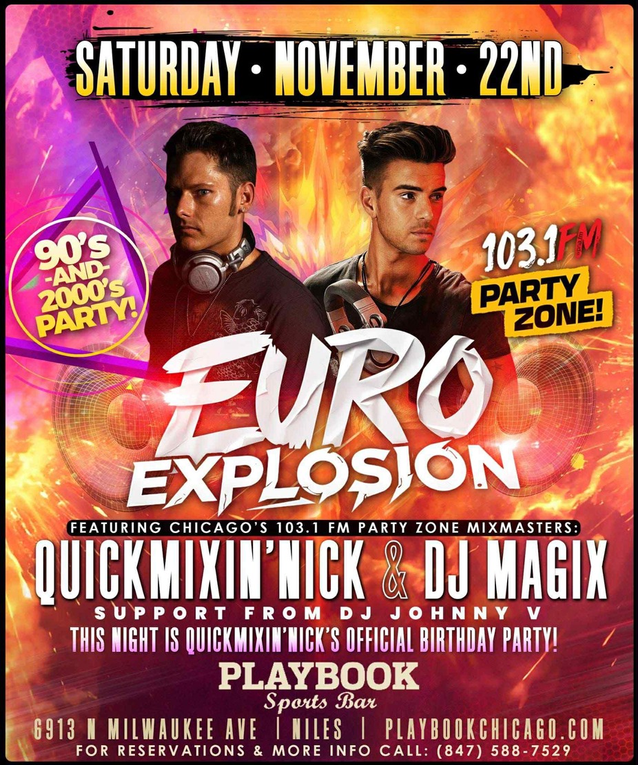 EURO EXPLOSION 90'S & 2000'S PARTY event photo