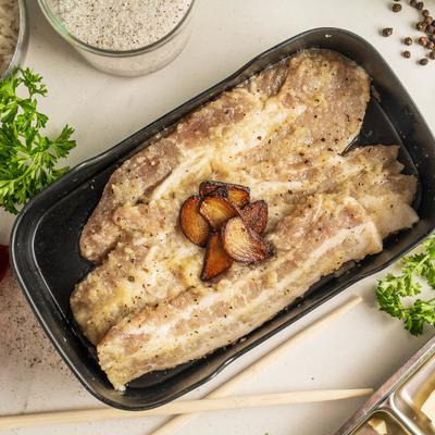 Garlic Pork Belly.