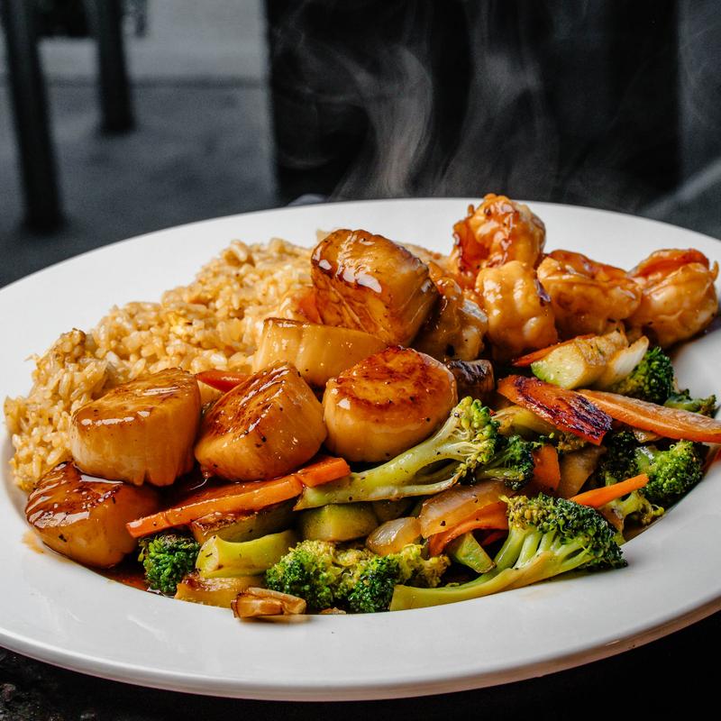 menu item 3 of 6, Shrimp & Scallop