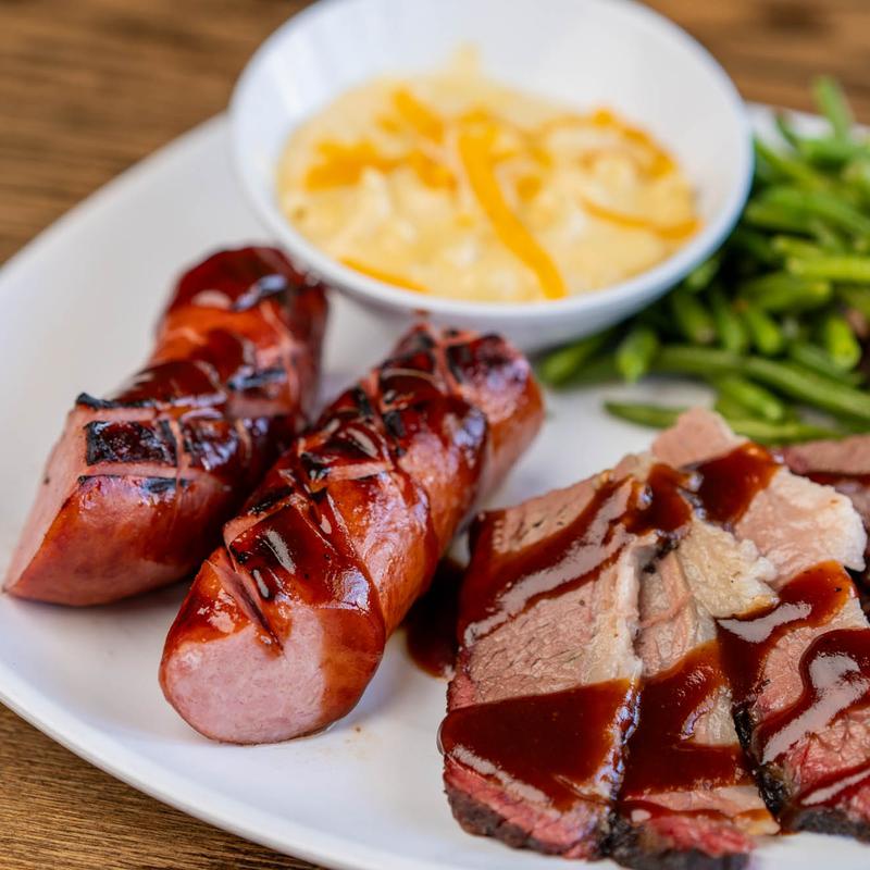 House Smoked BBQ Plate photo