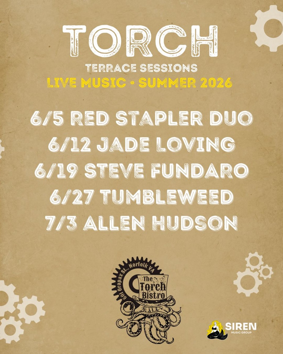 Torch Terrace Sessions 6/5 to 7/3 event photo