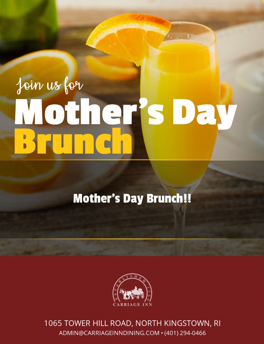 Mother's Day at The Carriage Inn!! event photo