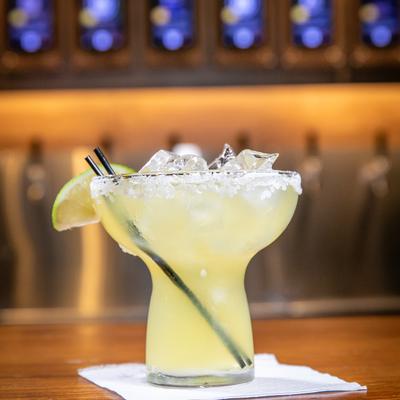 A served margarita.