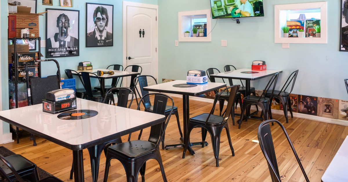 Interior dining area