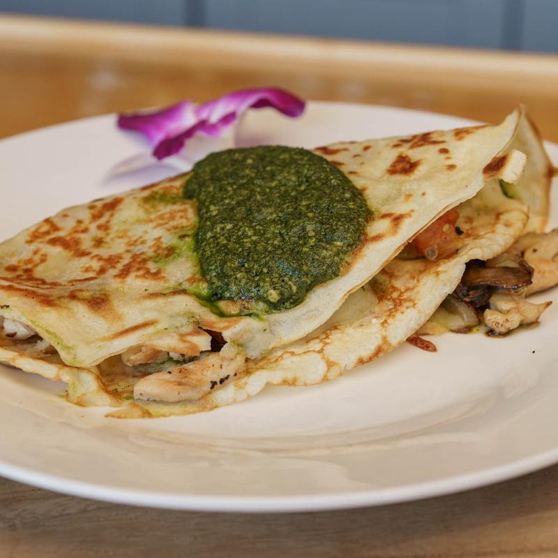 Chicken Pesto Crepe photo
