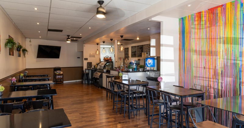 Restaurant dining area