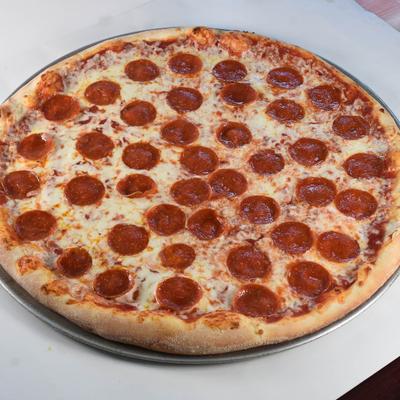 Pepperoni pizza.