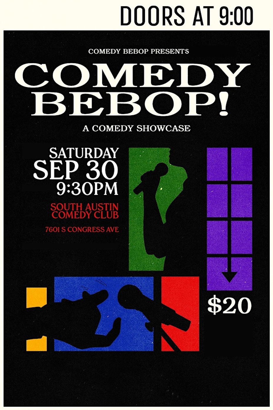 South Austin Comedy Club Presents: Comedy BeBop event photo