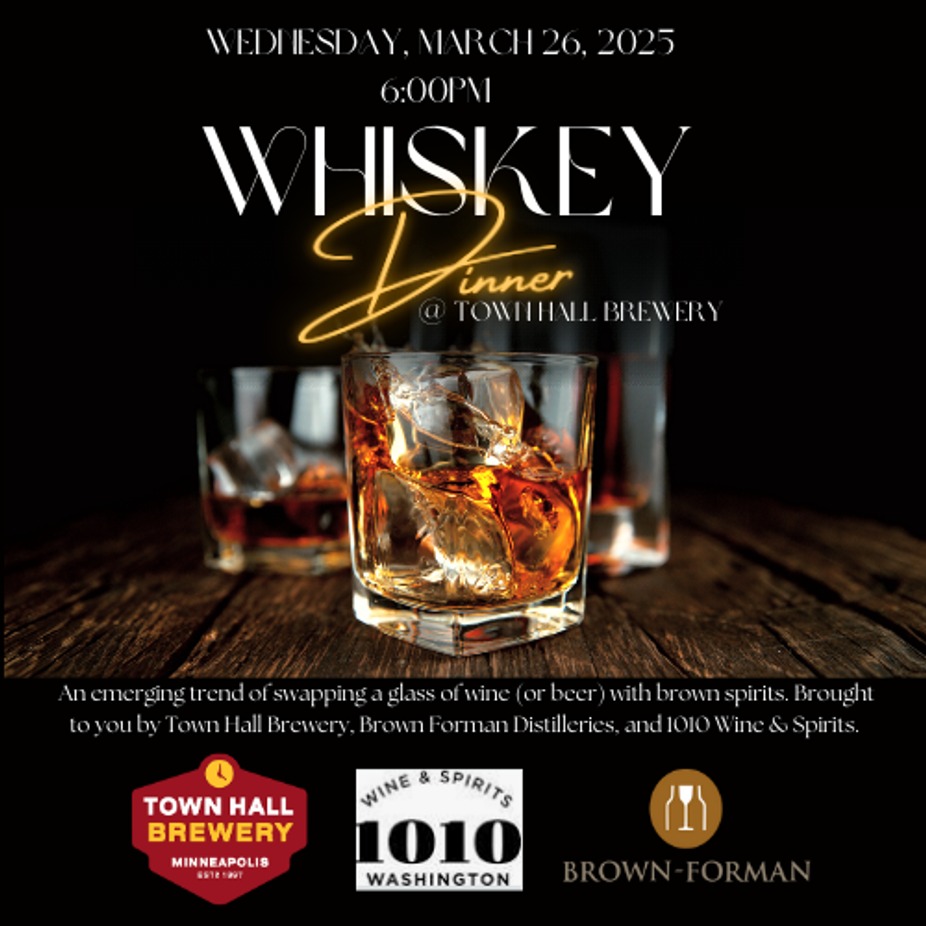 Town Hall Brewery / Brown Forman / 1010 Liquor Whiskey Dinner event photo