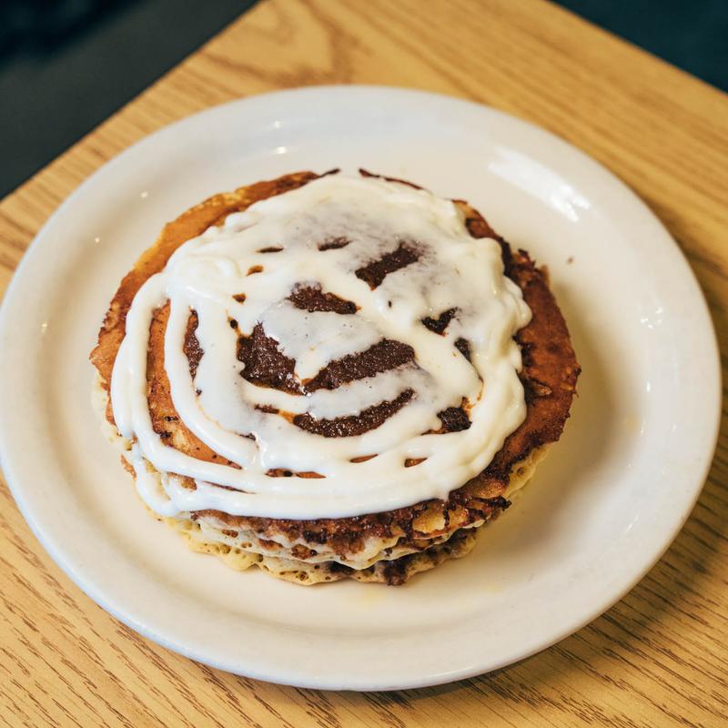 Cinnamon Roll Pancakes photo