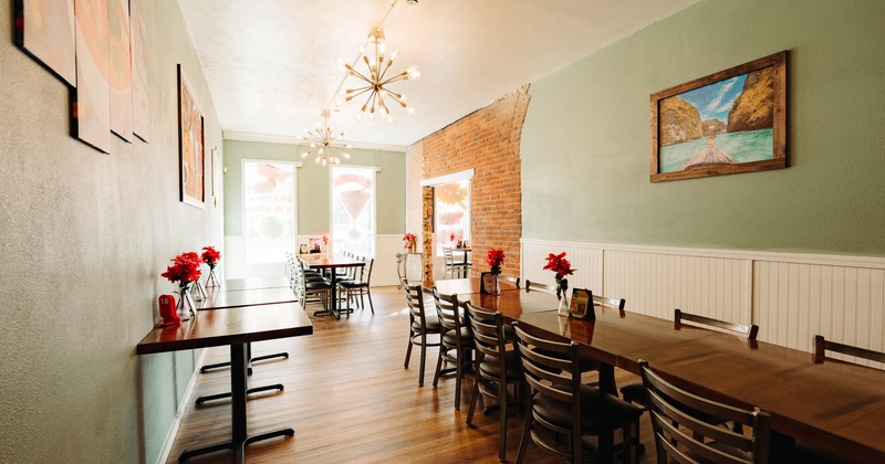 Restaurant dining area