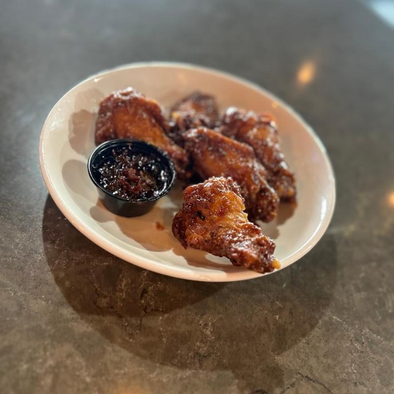 Brown Sugar Bacon Wings photo