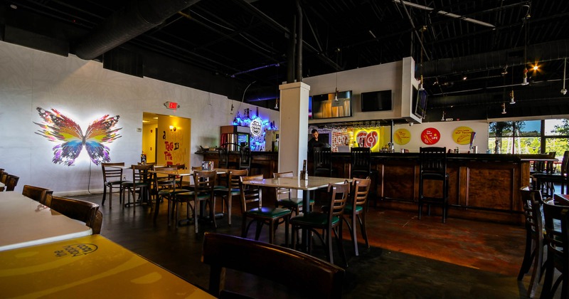 Interior, seating area