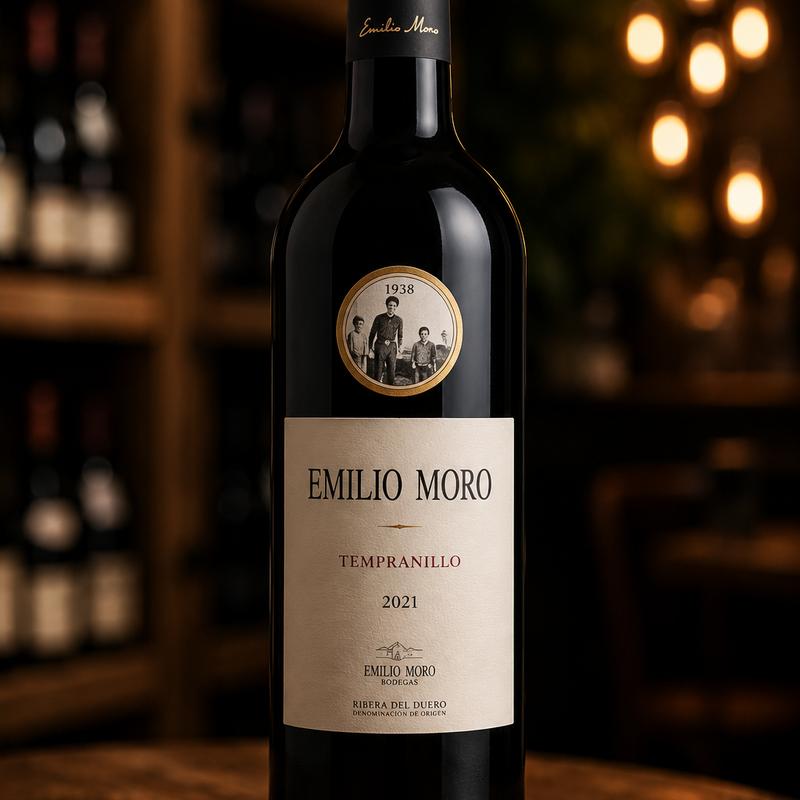 menu item 56 of 116, Tempranillo Emilio Moro, Ribera Del Duero, Spain 2021