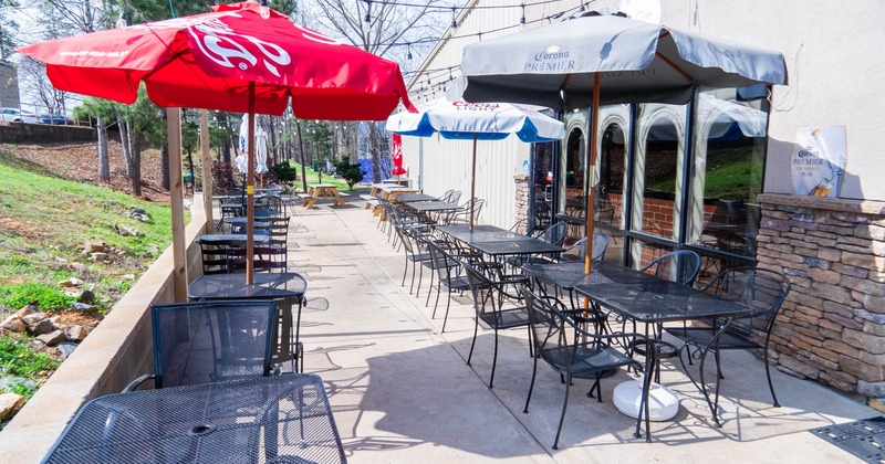 Exterior seating area