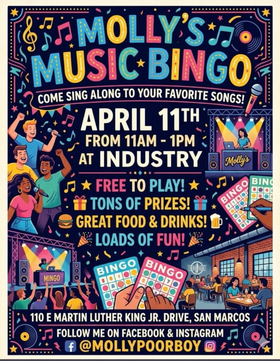 Mollys music bingo event photo