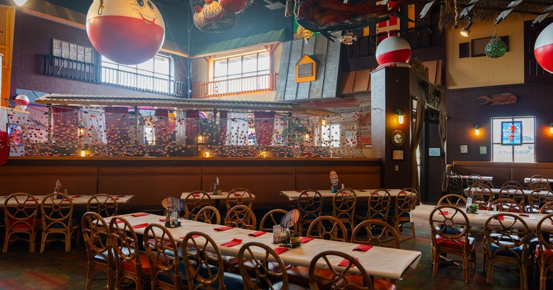 Interior, dining area