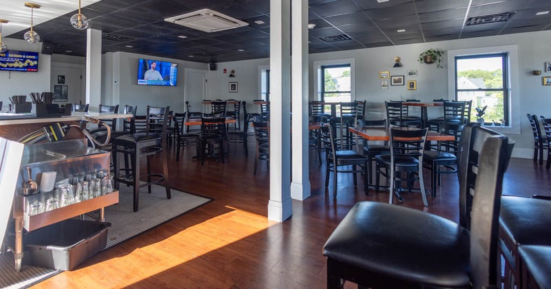 Interior, seating area