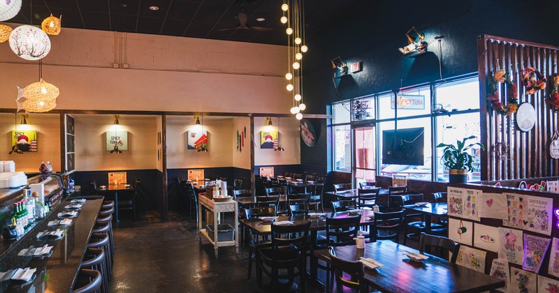 Interior, seating area