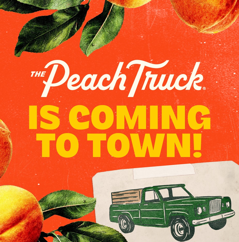 The Peach Truck is coming to MAYDAY event photo