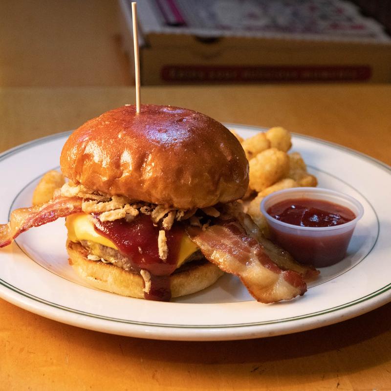 BBQ Western Bacon Cheese Burger photo