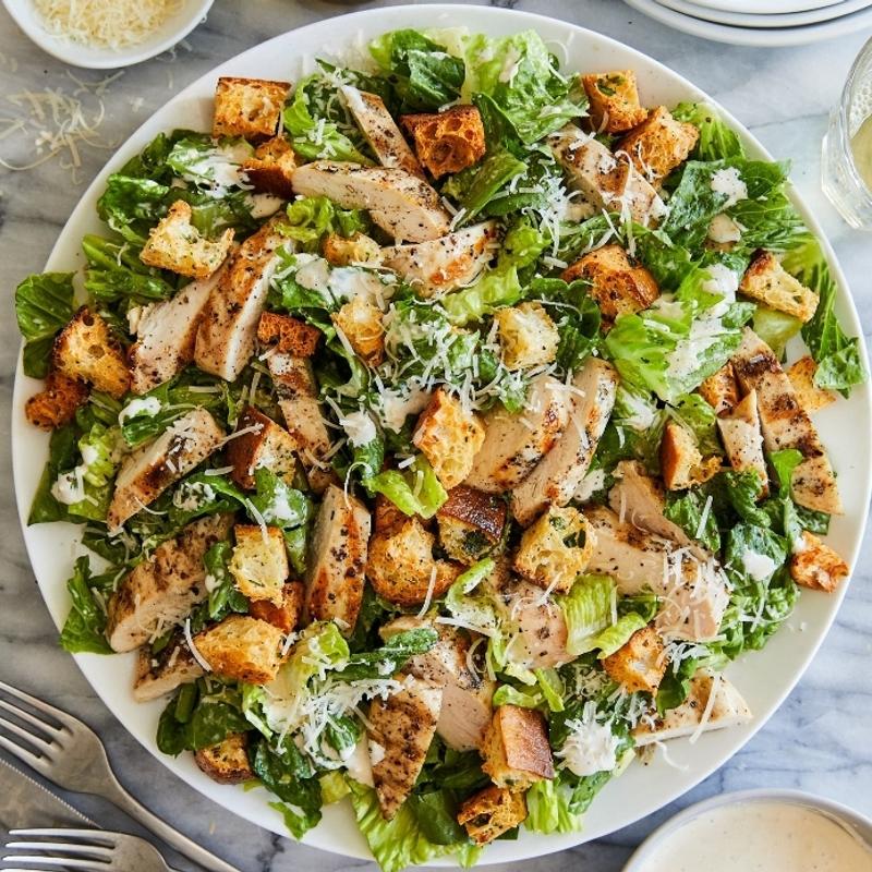 Grilled Chicken Kale Caesar photo