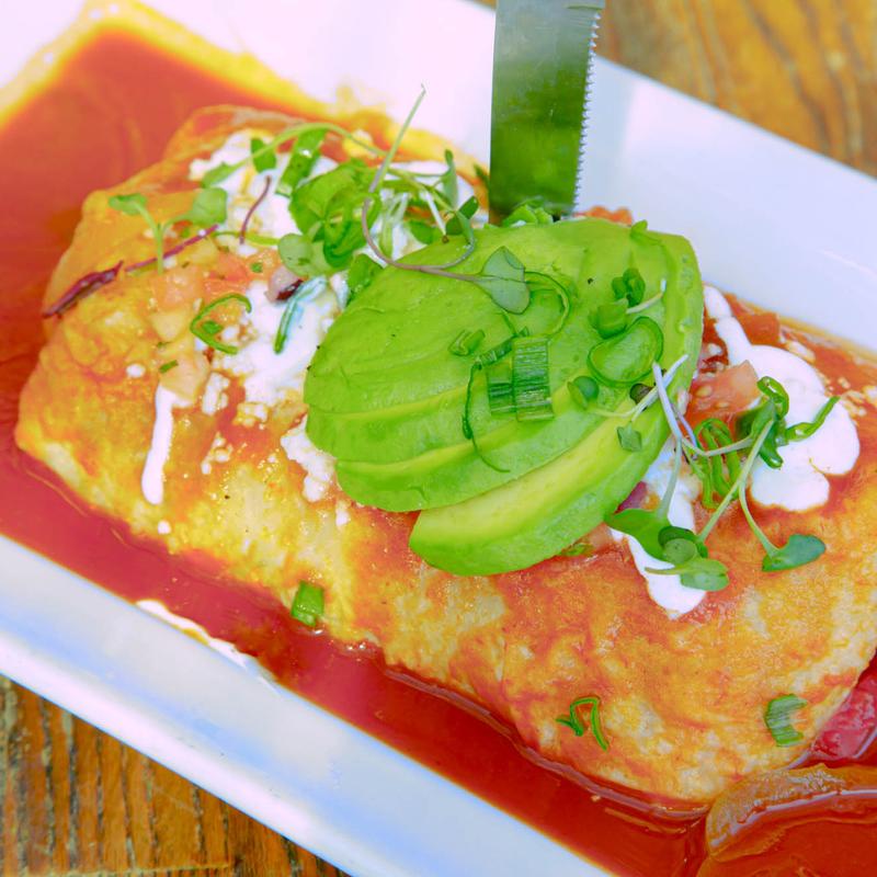 Mojado Breakfast Burrito photo