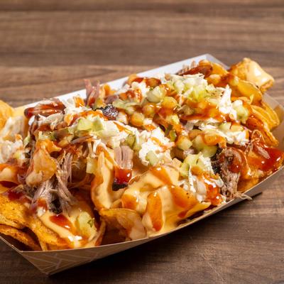 BBQ Nachos.