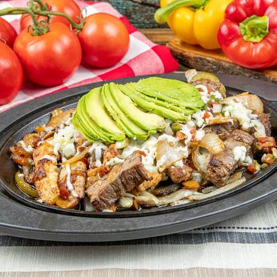 Served fajitas.