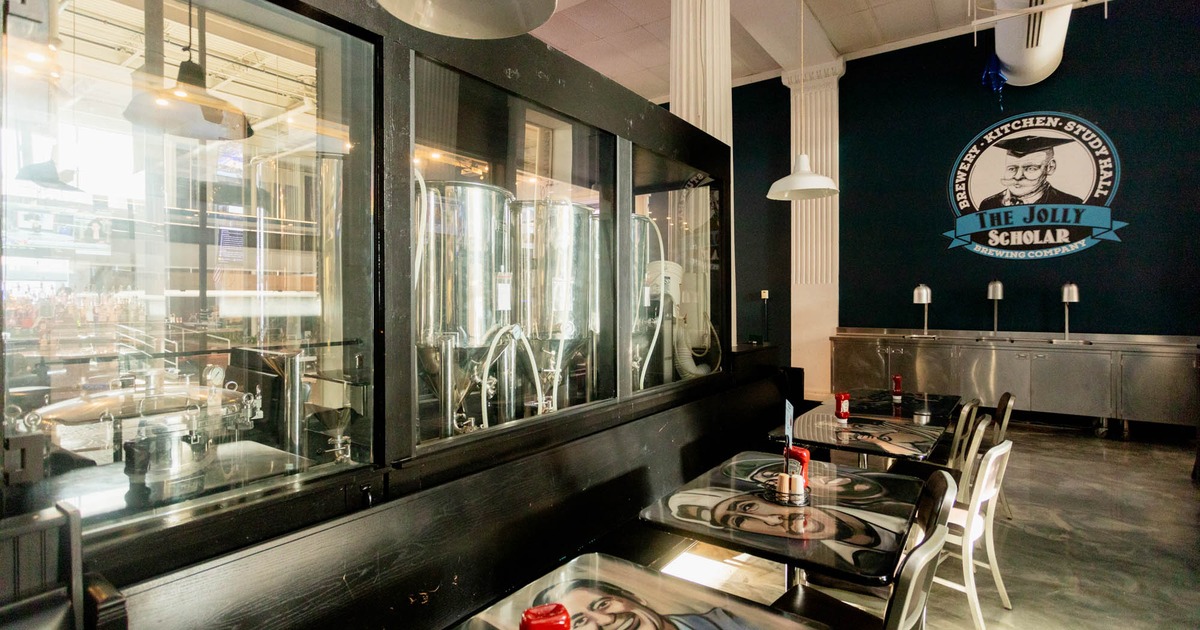 Dining tables ready for guests