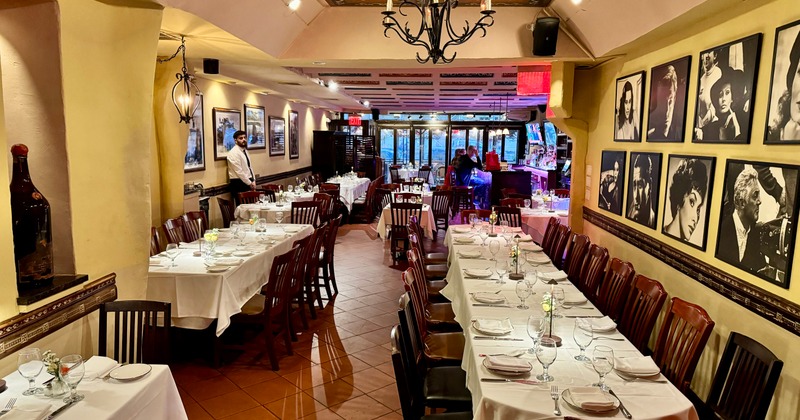 Interior, dining area
