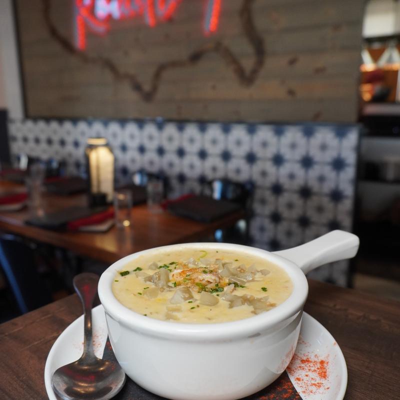 menu item 62 of 69, Biloxi Blue Crab & Sweet Corn Bisque