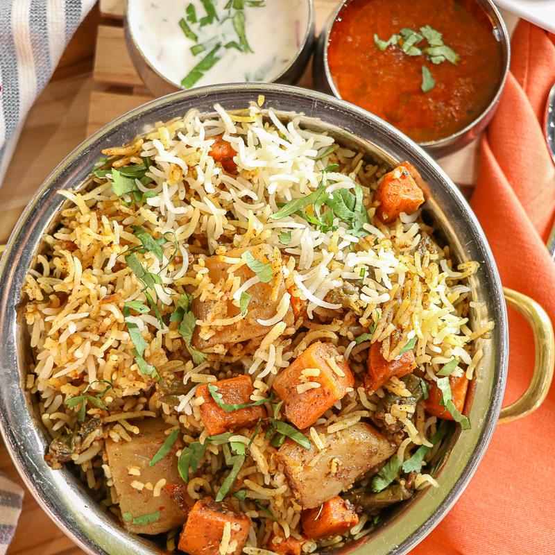 Hyderabad Veg Dum Biryani photo