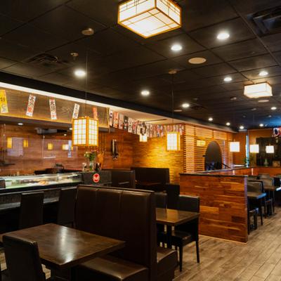 Restaurant's interior.