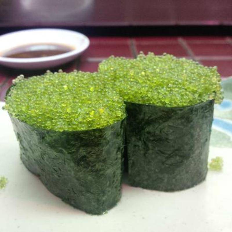 2 Piece Wasabi Roe Sushi photo