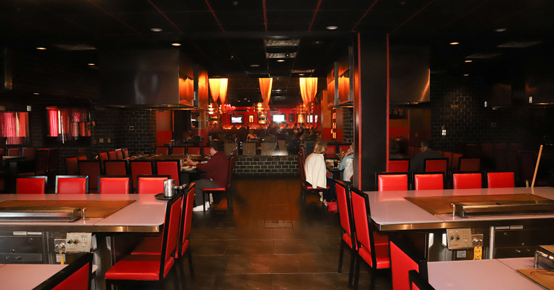 Tables ready for guests