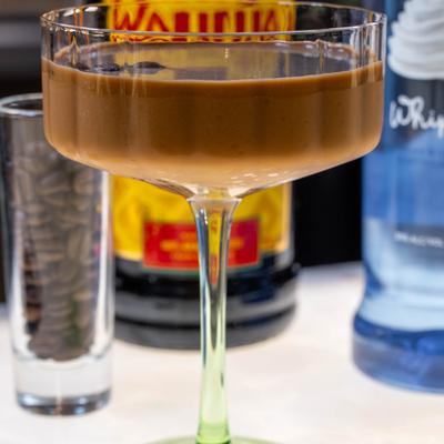Vietnamese Espresso Martini cocktail.