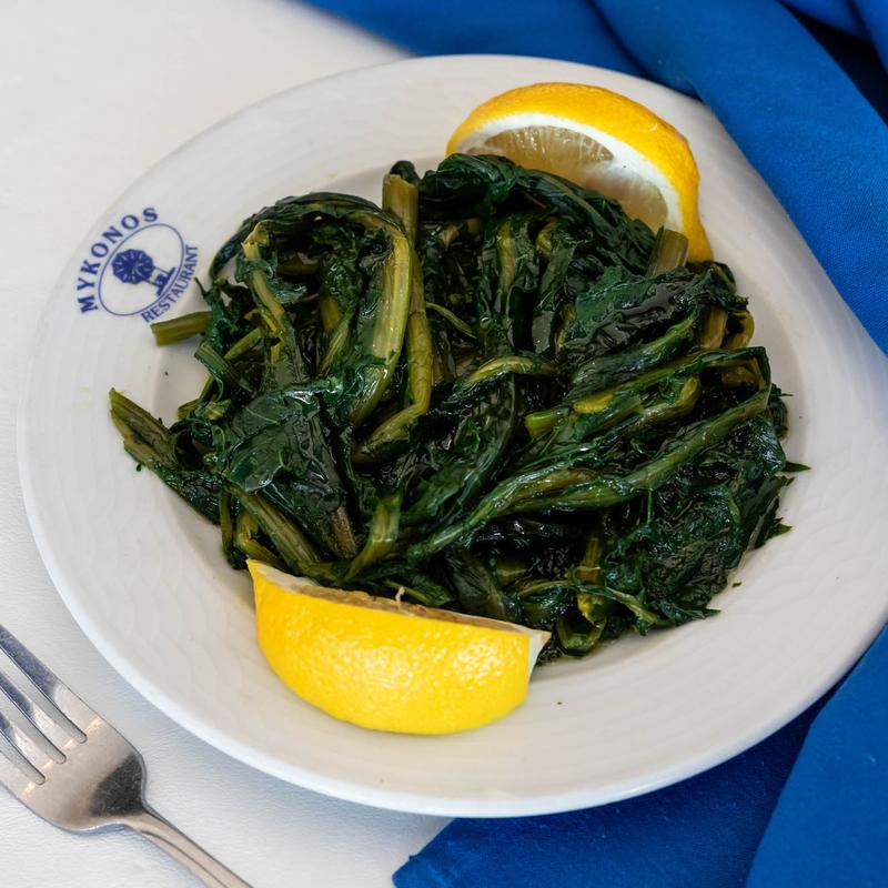 Boiled Fresh Dandelion Greens photo