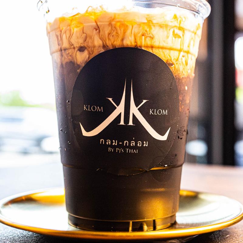 menu item 22 of 22, Thai Iced Coffee with Milk