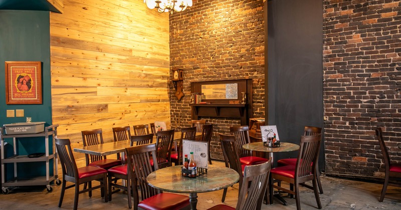 Restaurant dining area