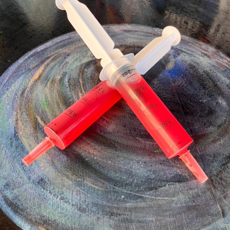 STRAWBERRY CUCUMBER BASIL SYRINGES photo