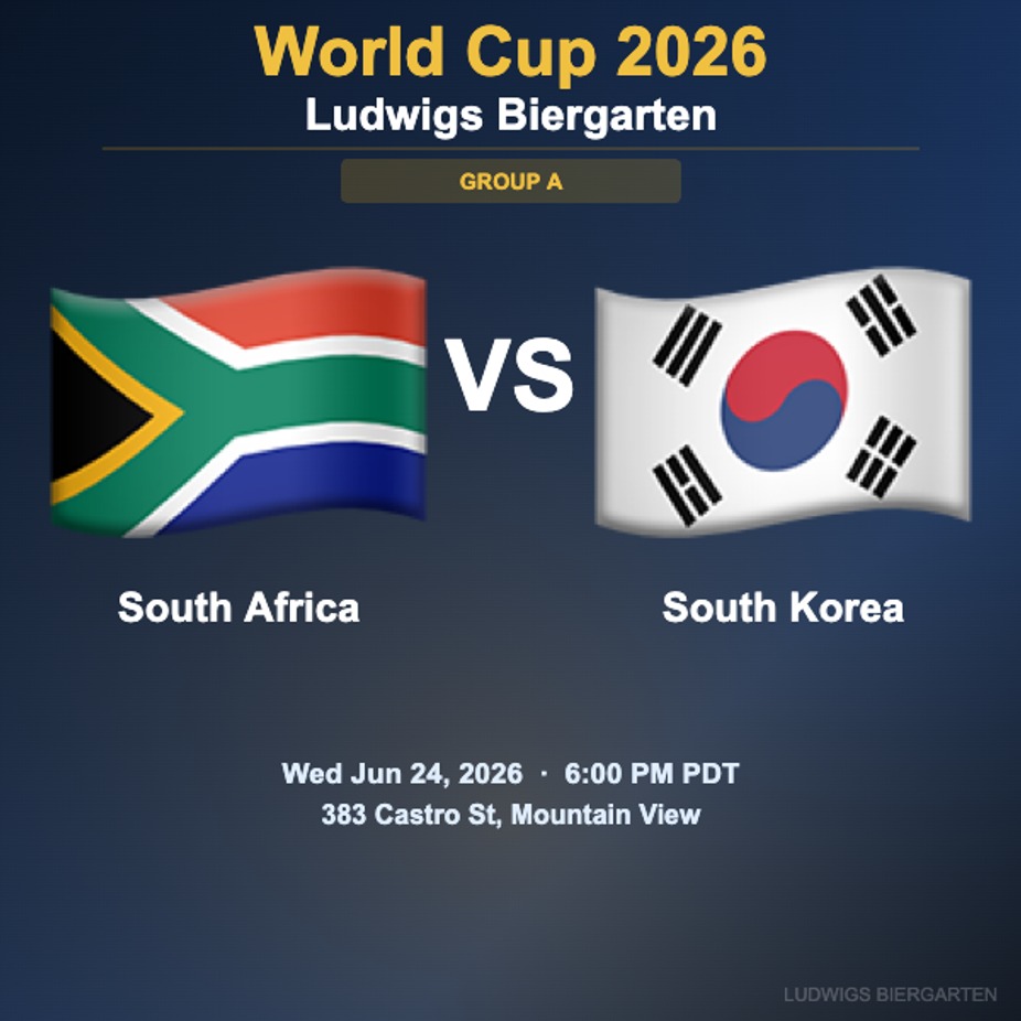 World Cup 2026: South Africa vs South Korea | Group A event photo