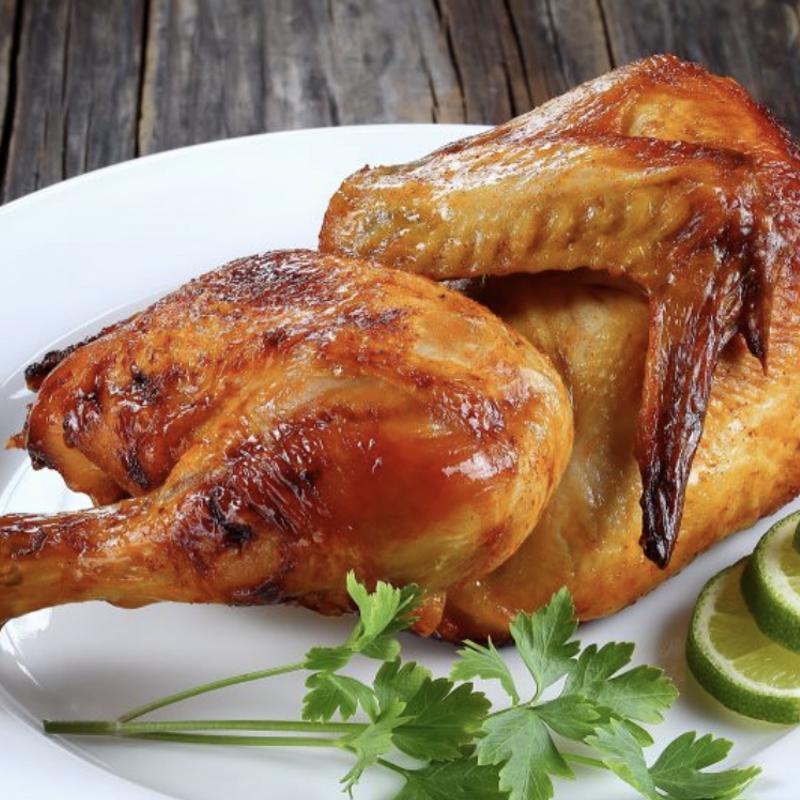 menu item 17 of 102, Half Roasted Chicken