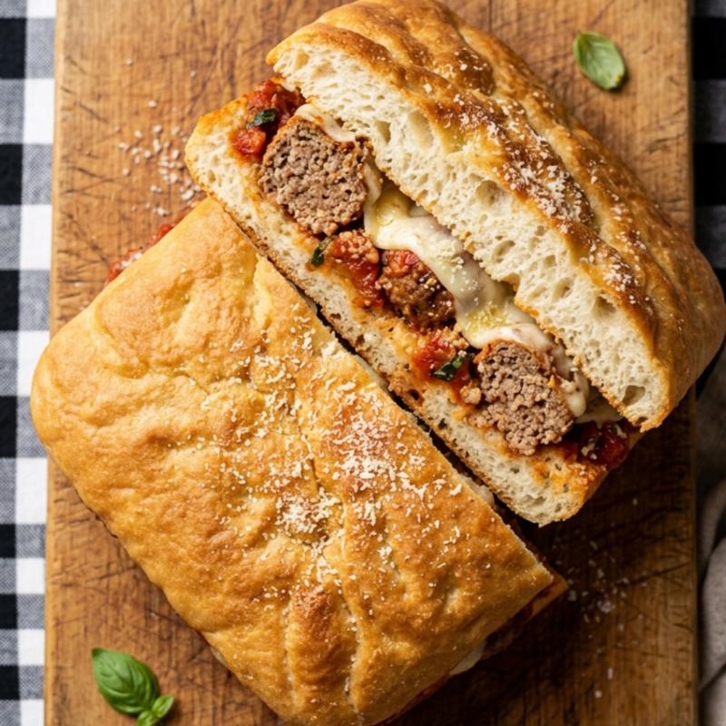 Meatballs Focaccia photo