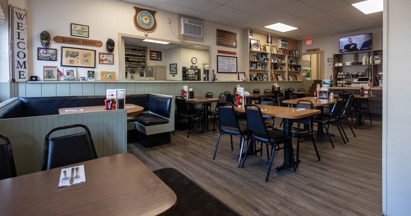 Interior, seating area