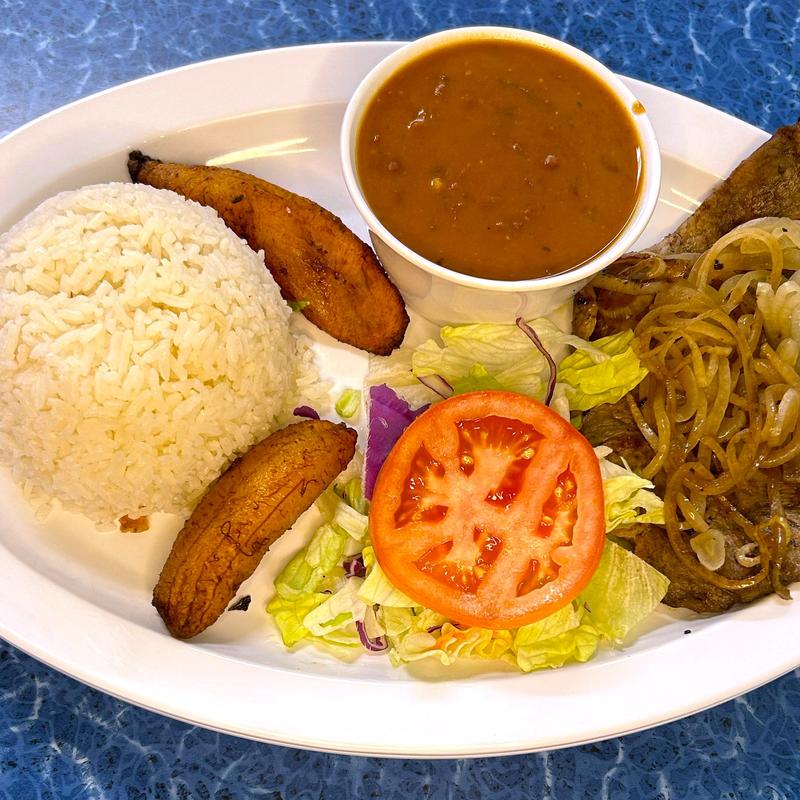 31a-Bistec Encebollado/ Steak w/Onions photo