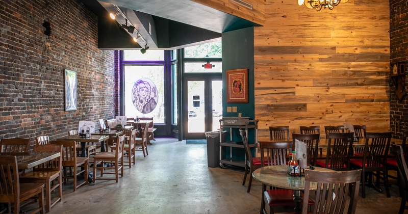 Interior, dining area