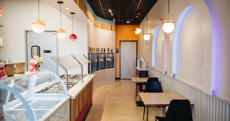 Interior seating space