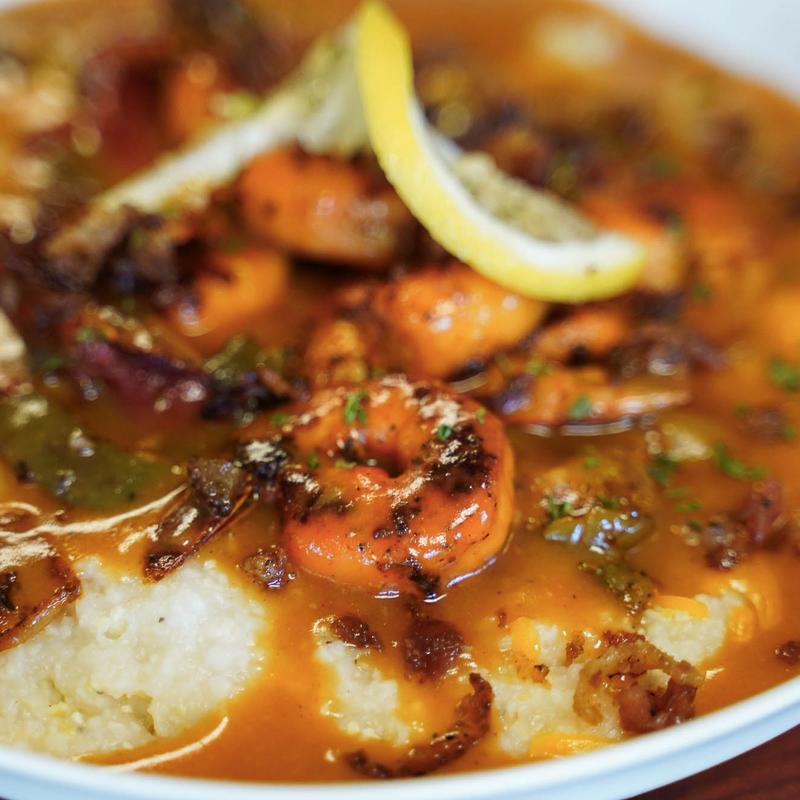 menu item 4 of 8, Fish Shrimp-N-Grits
