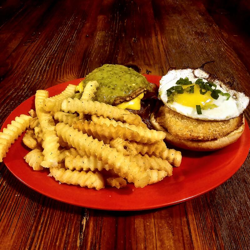 Loaded Breakfast Burger photo